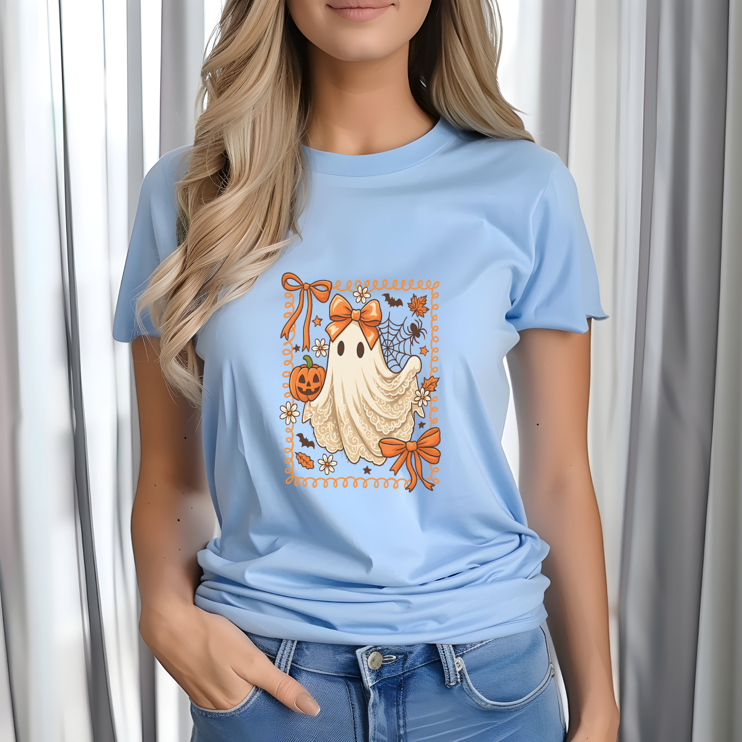 Cute Ghost Halloween T-Shirt