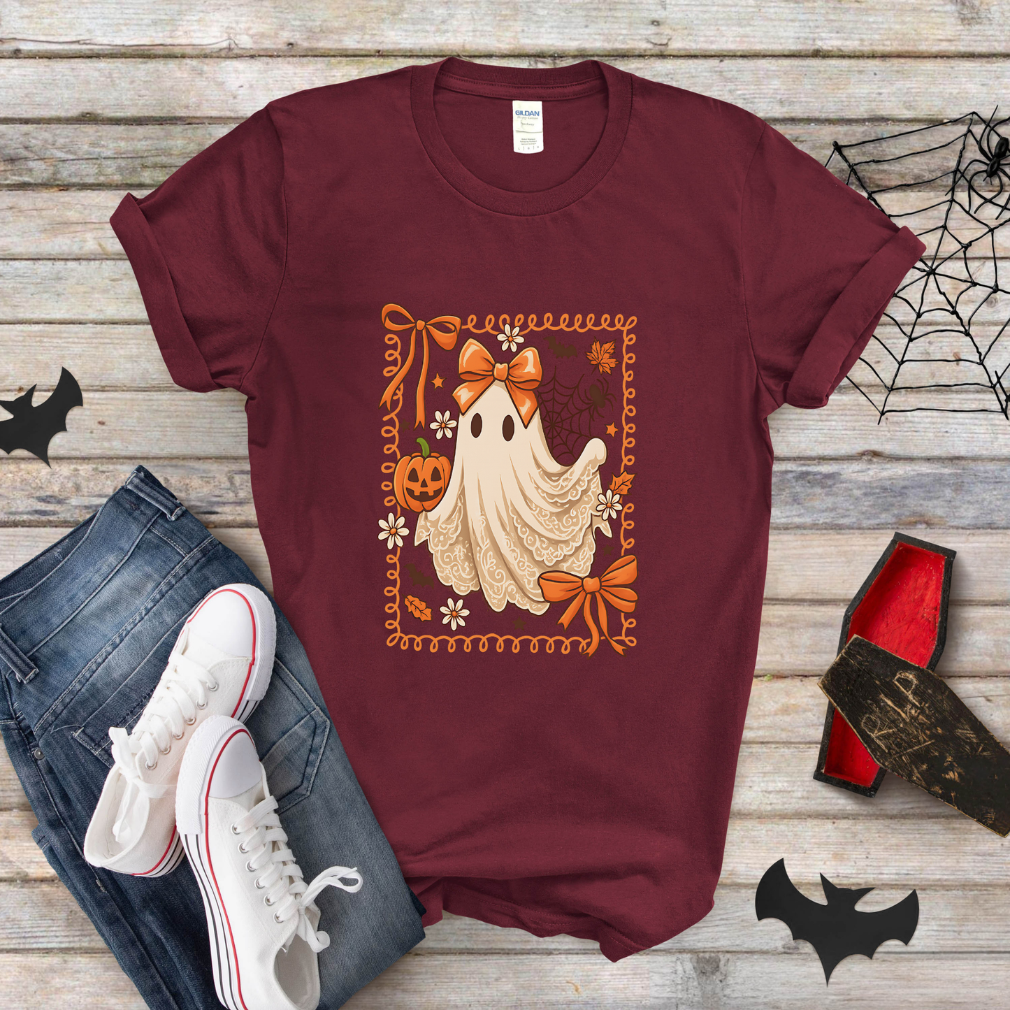 Cute Ghost Halloween T-Shirt