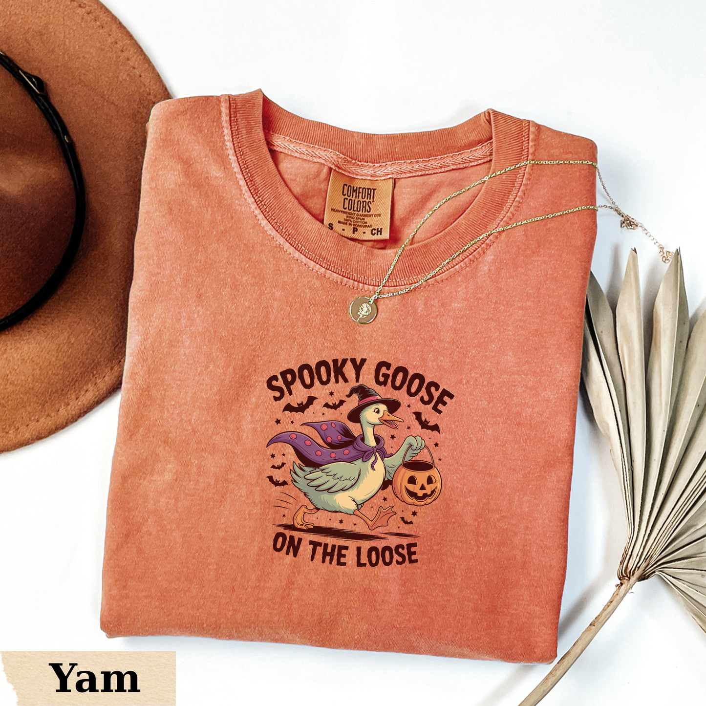 Spooky Goose Halloween Shirt - Comfort Colors®