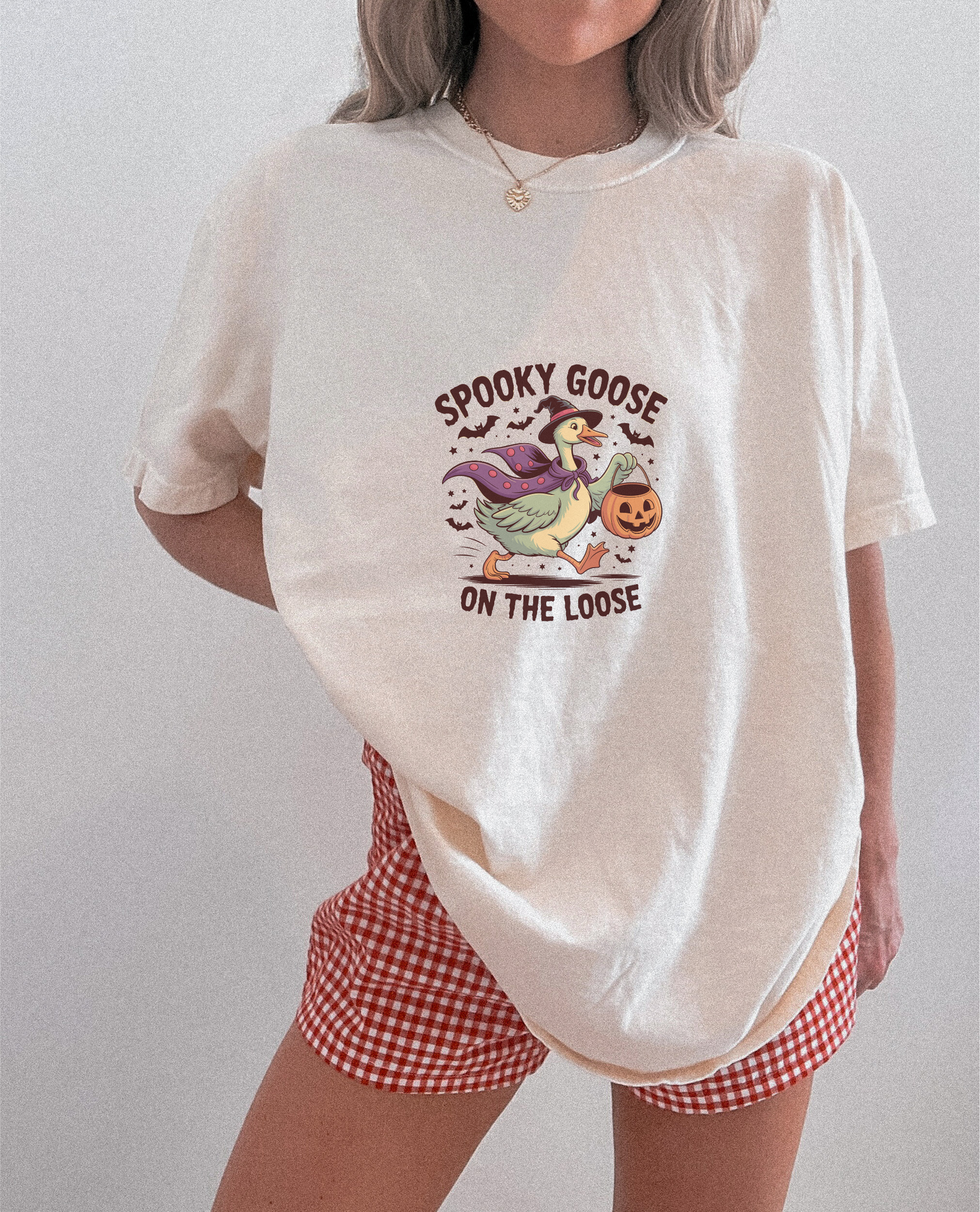 Spooky Goose Halloween Shirt - Comfort Colors®