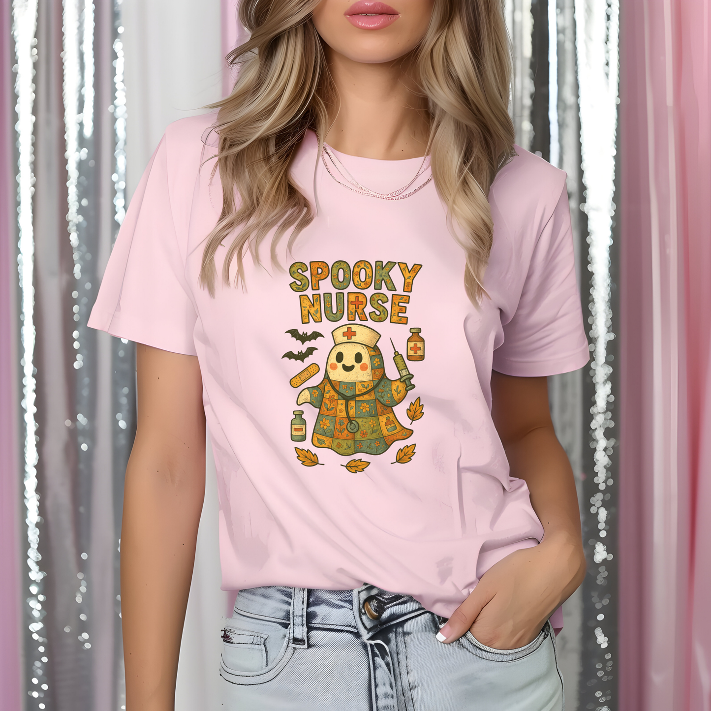 Spooky Nurse Halloween T-Shirt