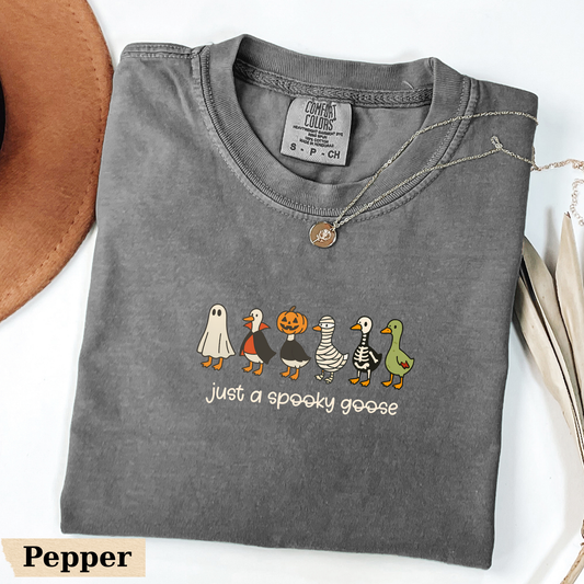 Just a Spooky Goose Shirt - Comfort Colors®